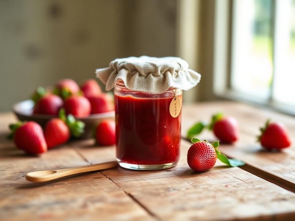 Confiture artisanale fraise