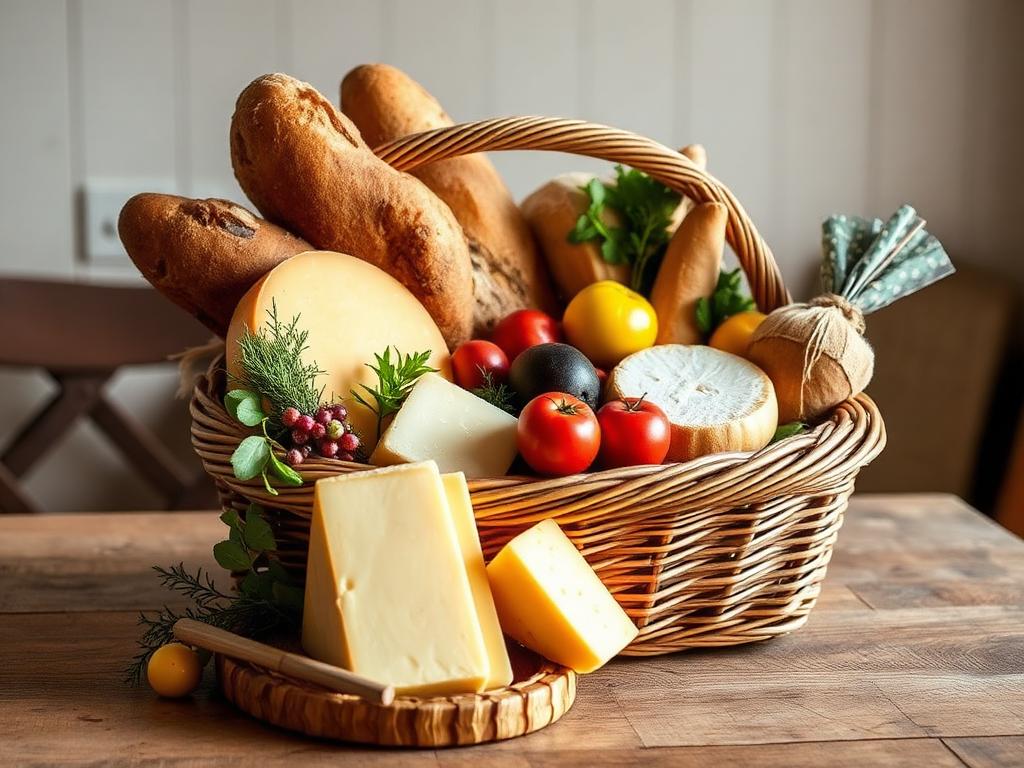 Panier de produits locaux